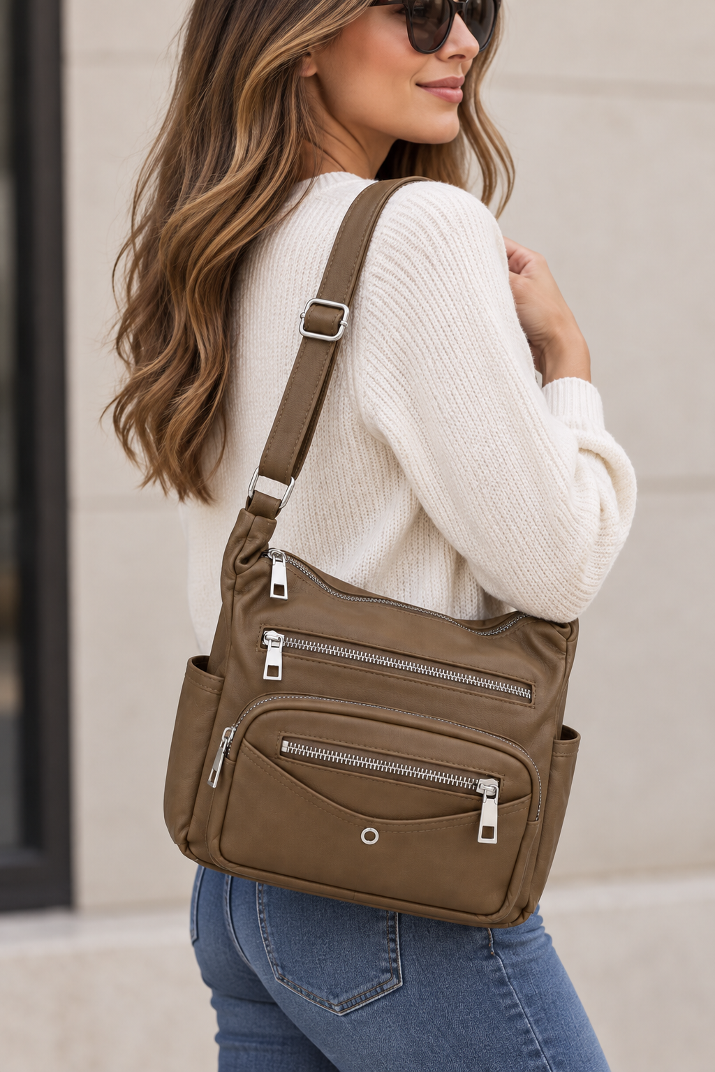 Paverra Urban Pocket 2887 | Дамска чанта за през рамо