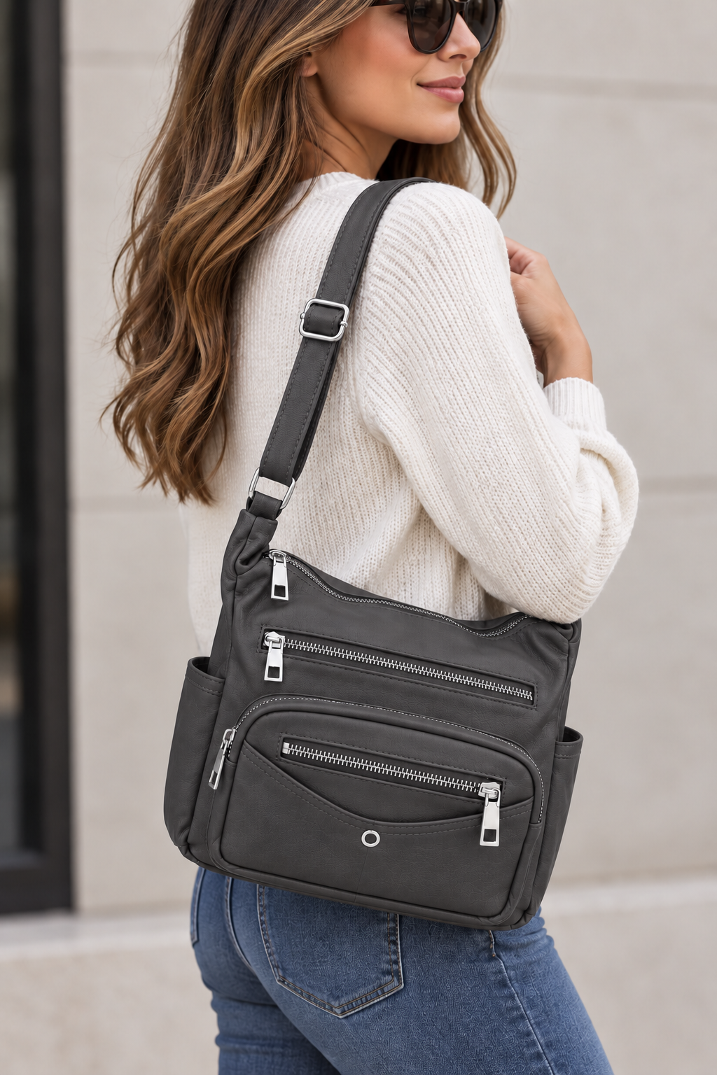 Paverra Urban Pocket 2887 | Дамска чанта за през рамо