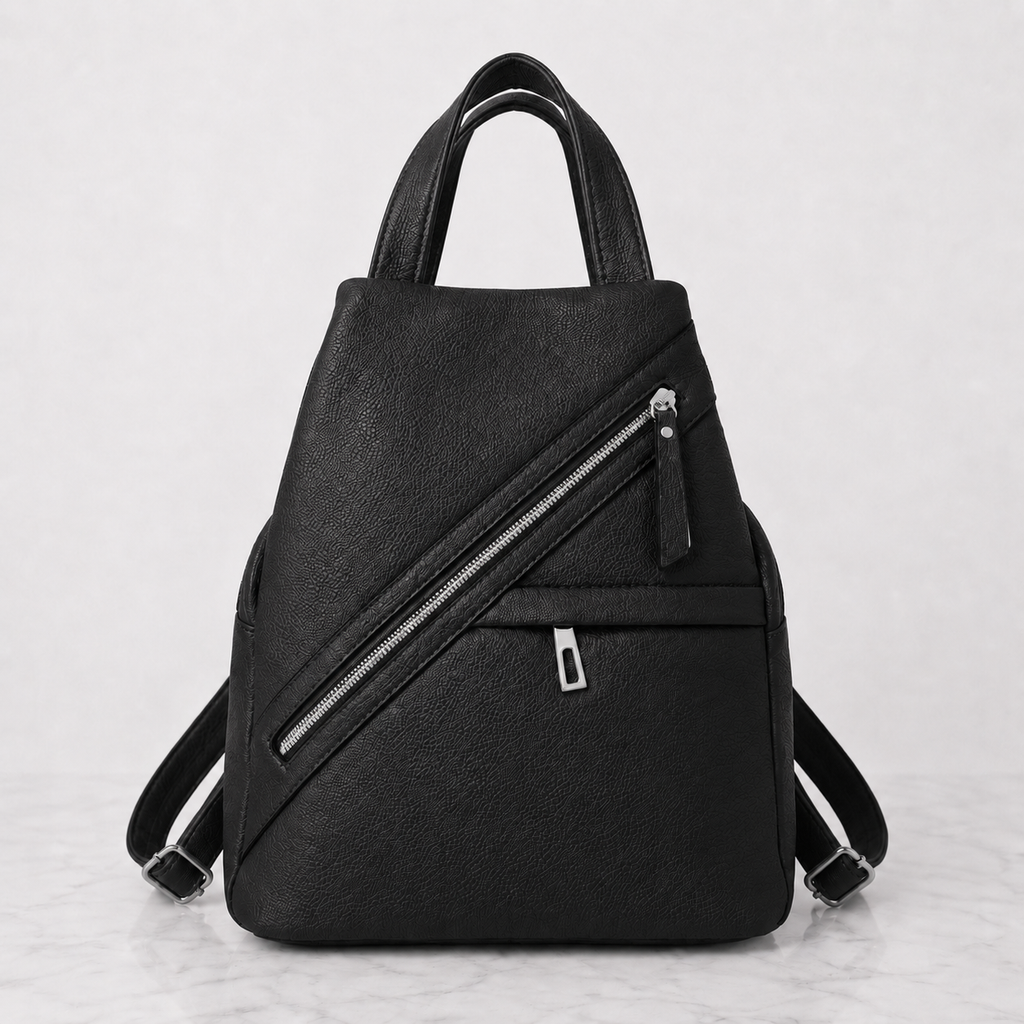 Paverra Duo Line Diagonal  дамска раница и чанта 2 в 1