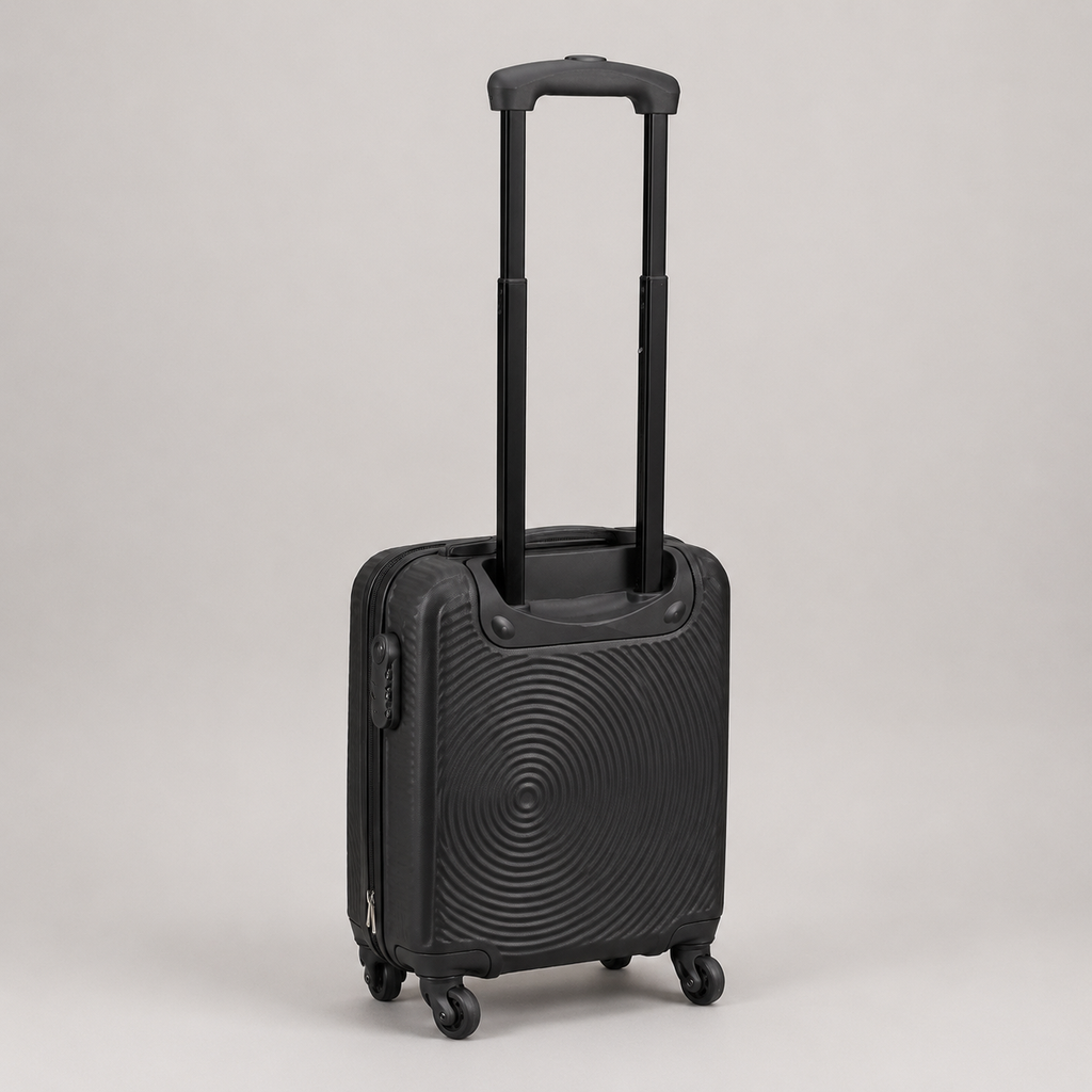 Paverra FreeCabin Black - куфар за безплатен кабинен багаж 40 × 30 × 20 см