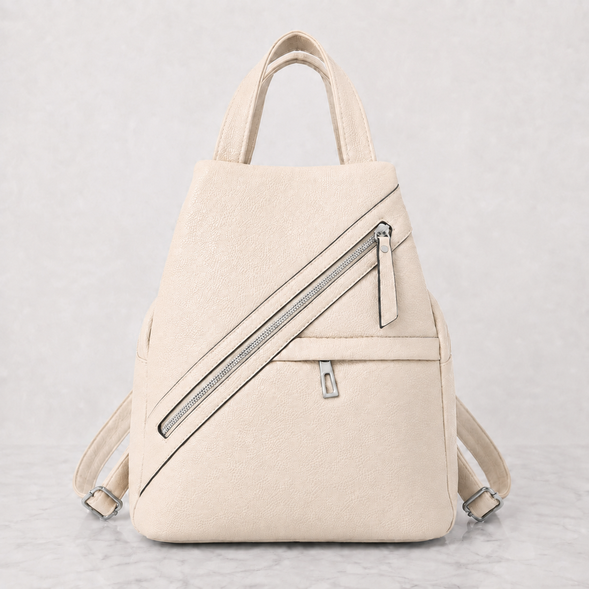 Paverra Duo Line Diagonal  дамска раница и чанта 2 в 1