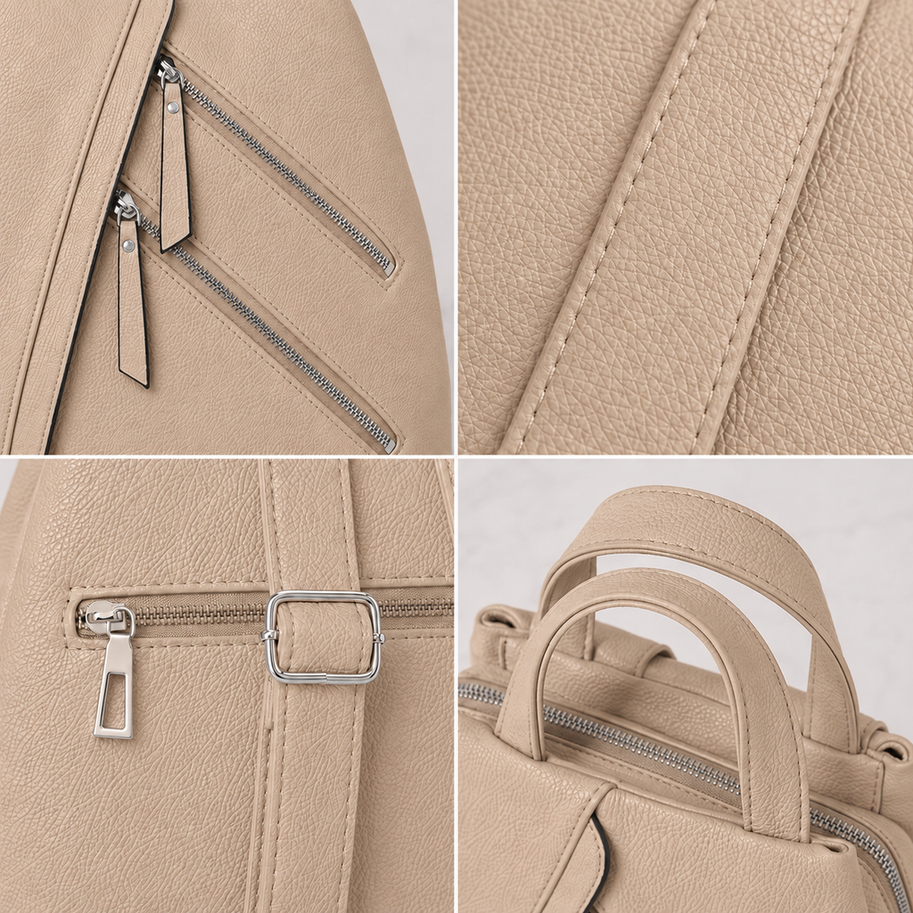 Paverra Duo Line Urban Edge дамска раница и чанта 2 в 1
