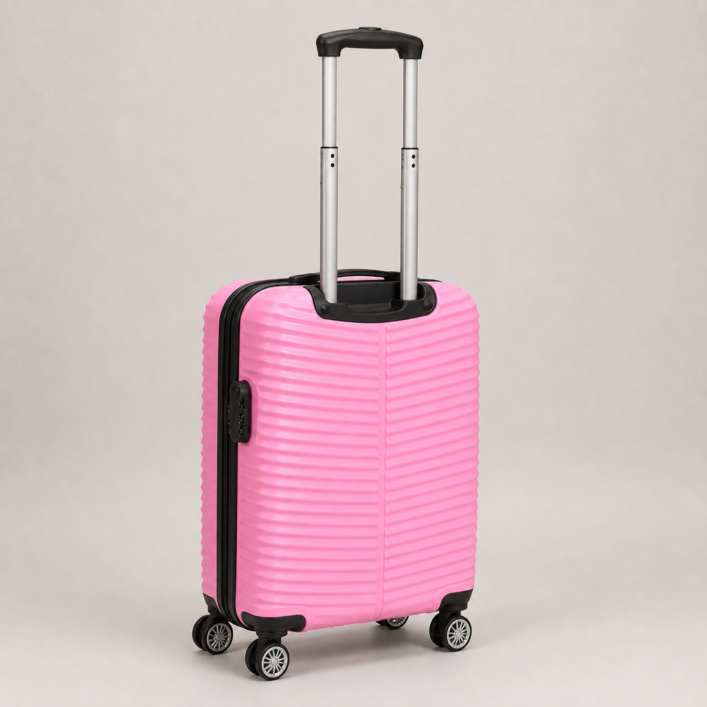 Paverra Priority Pink- кабинен куфар Priority 55 × 40 × 23 см