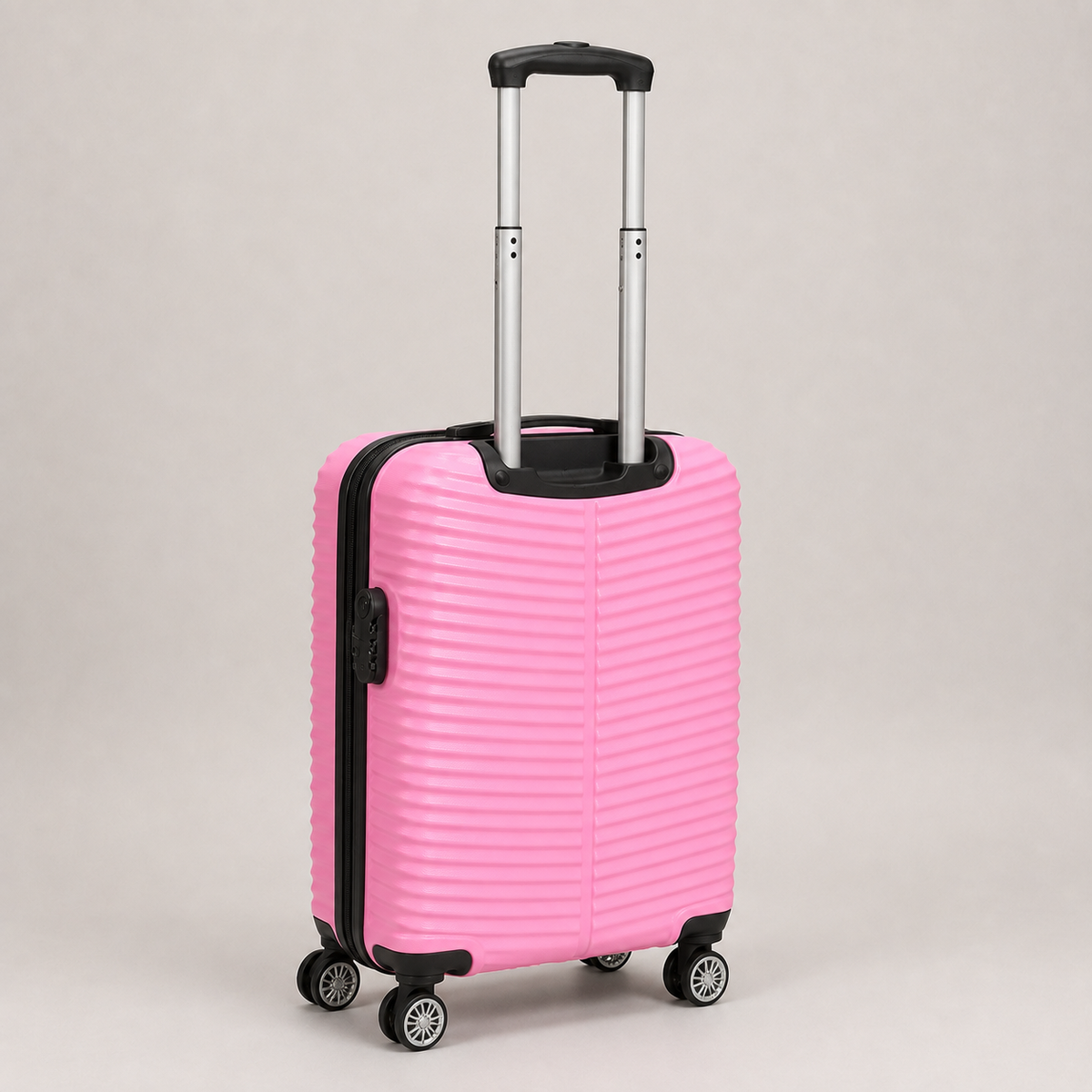 Paverra Priority Pink- кабинен куфар Priority 55 × 40 × 23 см
