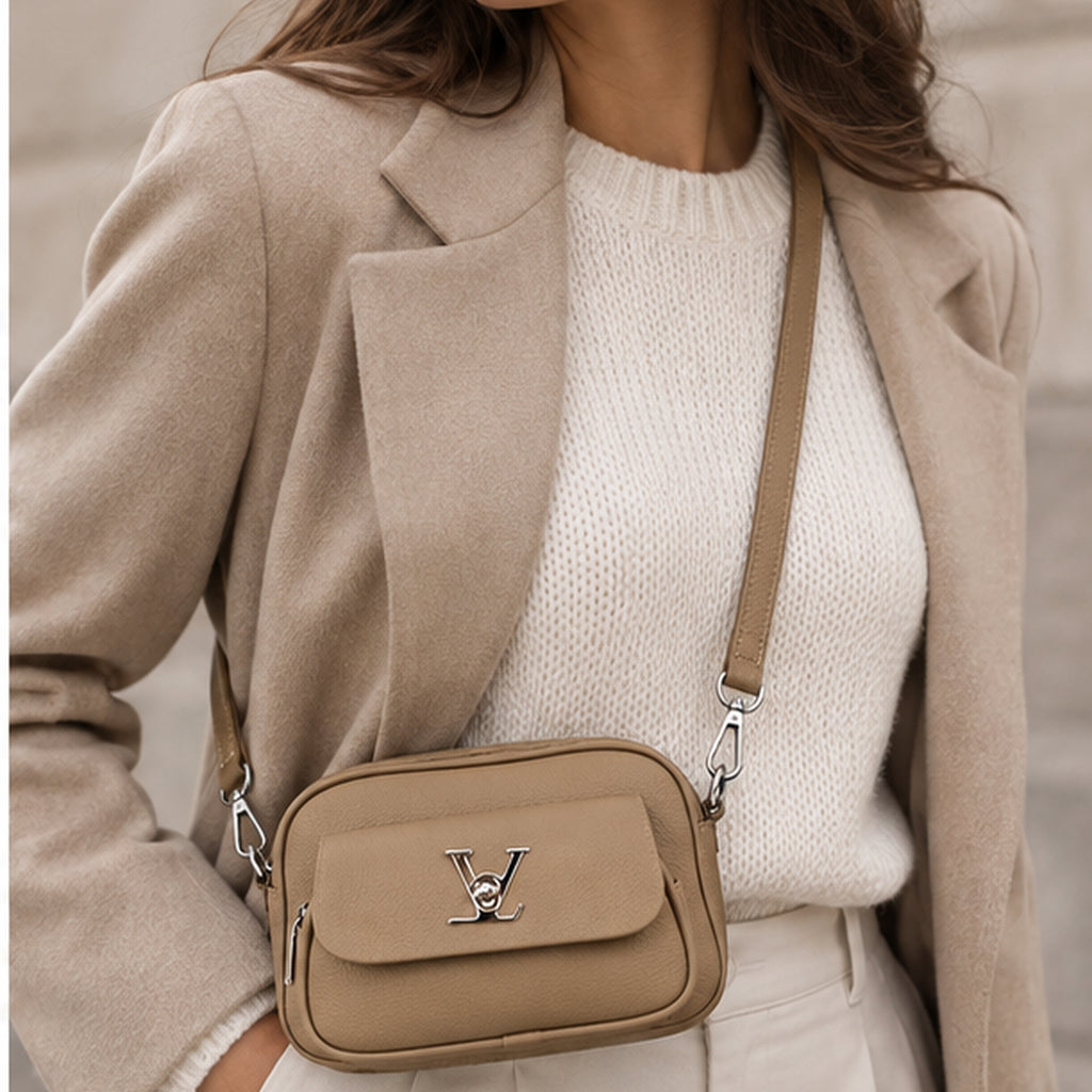 Paverra MultiPocket 3167 – Дамска чанта с две основни отделения