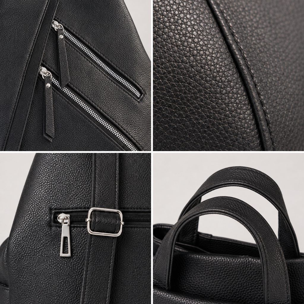 Paverra Duo Line Urban Edge дамска раница и чанта 2 в 1