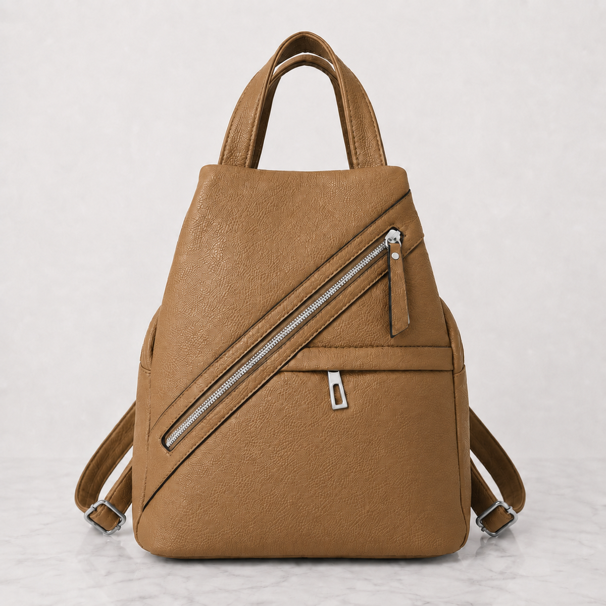 Paverra Duo Line Diagonal  дамска раница и чанта 2 в 1