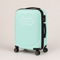 Paverra Expander Mint - кабинен куфар Priority 55 × 40 × 23 см