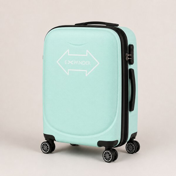 Paverra Expander Mint - кабинен куфар Priority 55 × 40 × 23 см