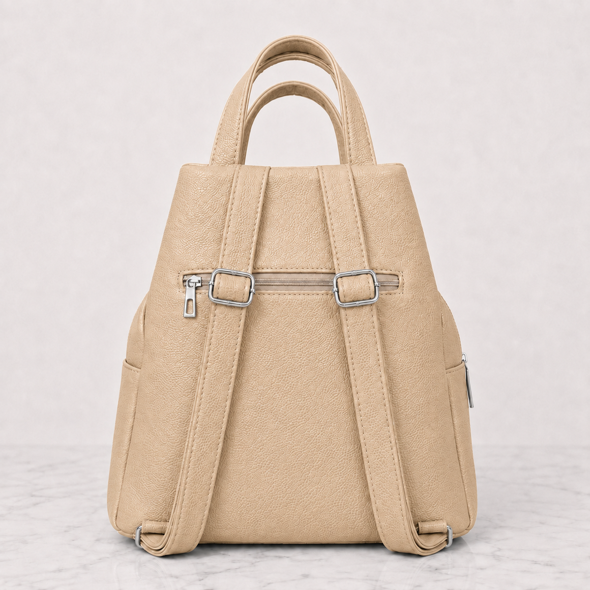 Paverra Duo Line Diagonal  дамска раница и чанта 2 в 1