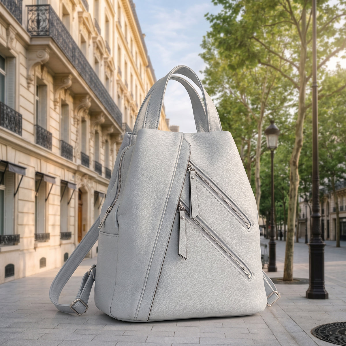 Paverra Duo Line Urban Edge дамска раница и чанта 2 в 1