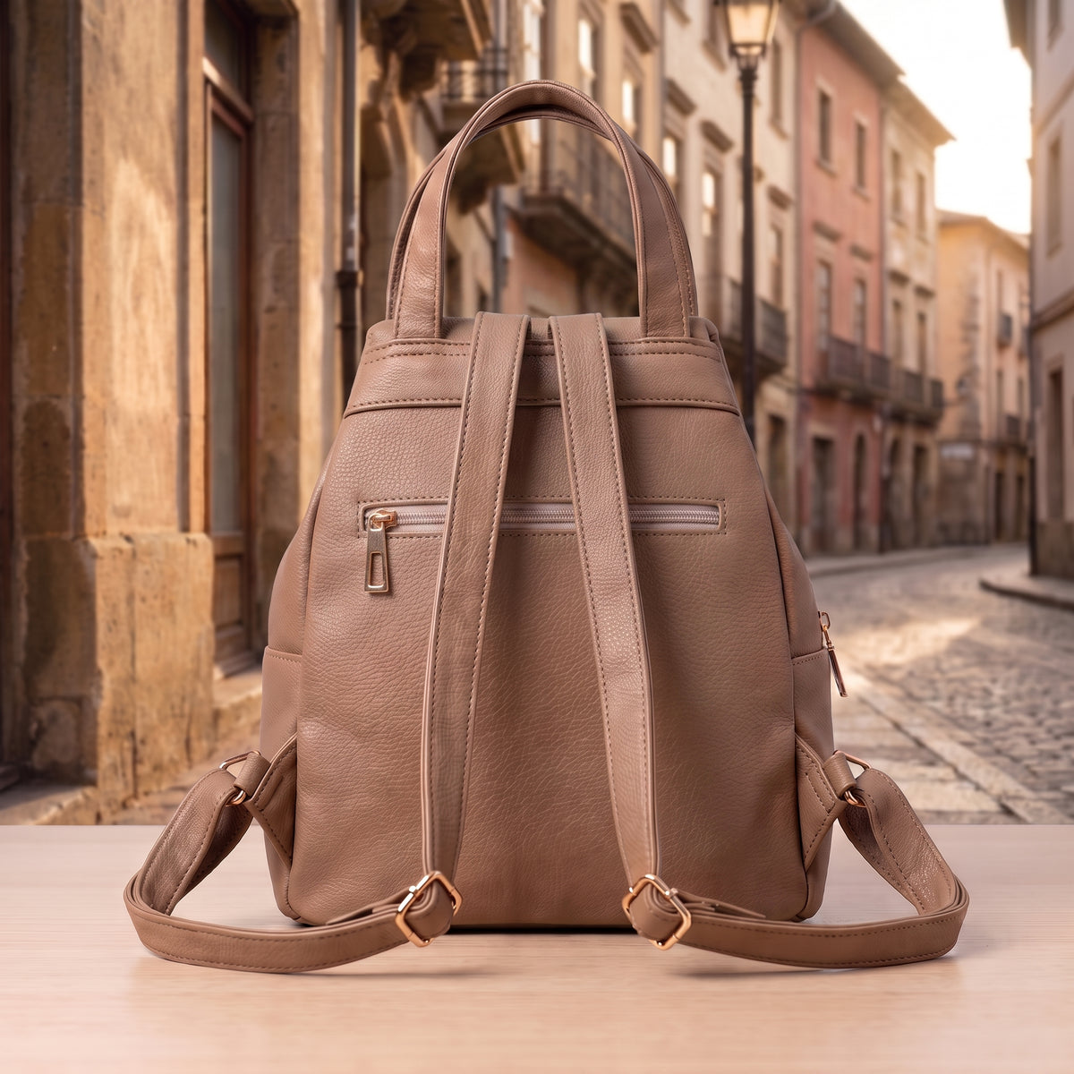 Paverra Duo Line Grace  дамска раница и чанта 2 в 1