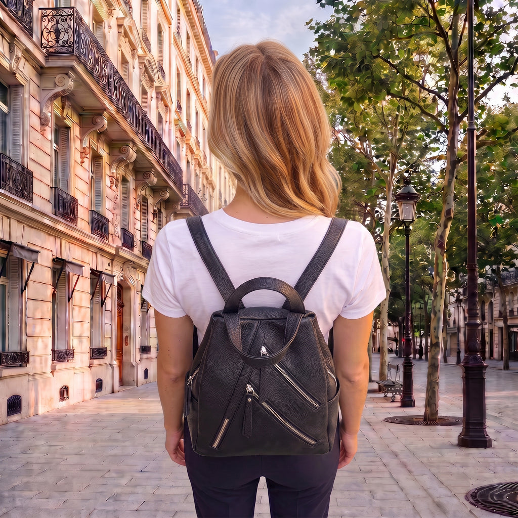 Paverra Duo Line Urban Edge дамска раница и чанта 2 в 1